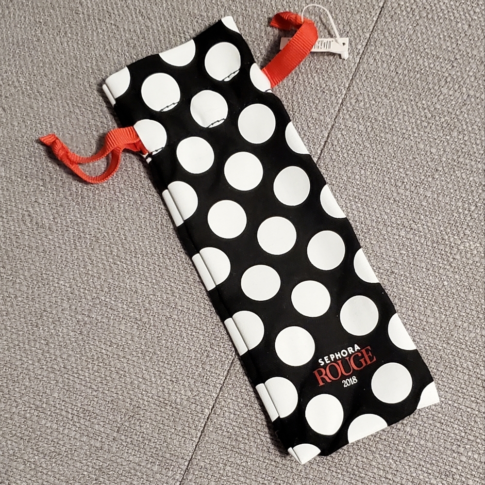 COPY - 12/$30 BNWT small sephora makeup up pouch - sephora Rouge 2018